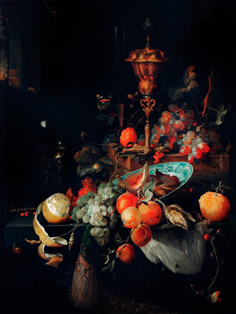 Fruits, Abraham Mignon