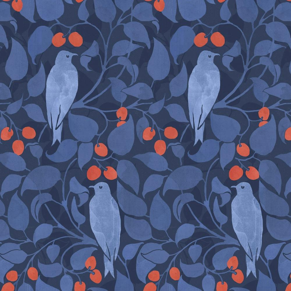 Birds And Cherries