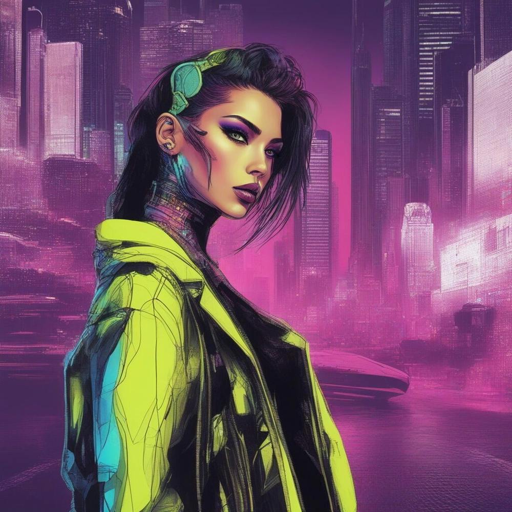 Cyberpunk female