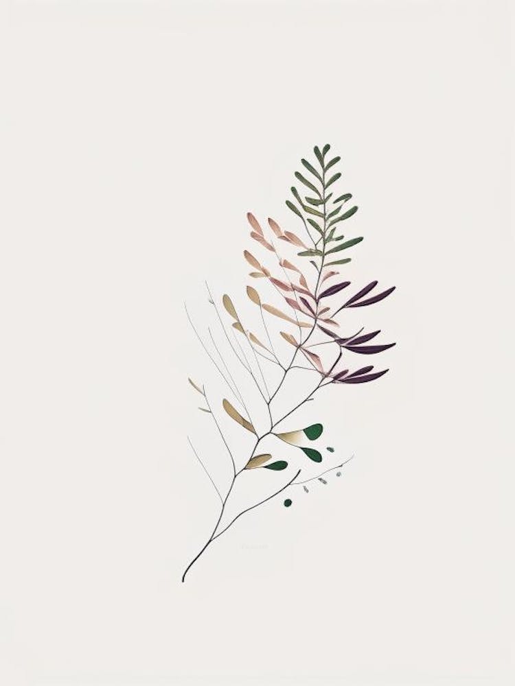 Thyme Leaf Abstract 5