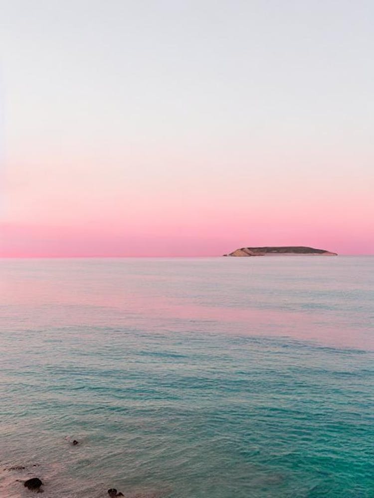 Lulworth Cove Beach, Dorset Pink Photography 1