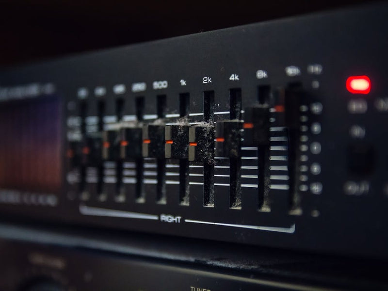 Graphic Equalizer Controls On An Audio System