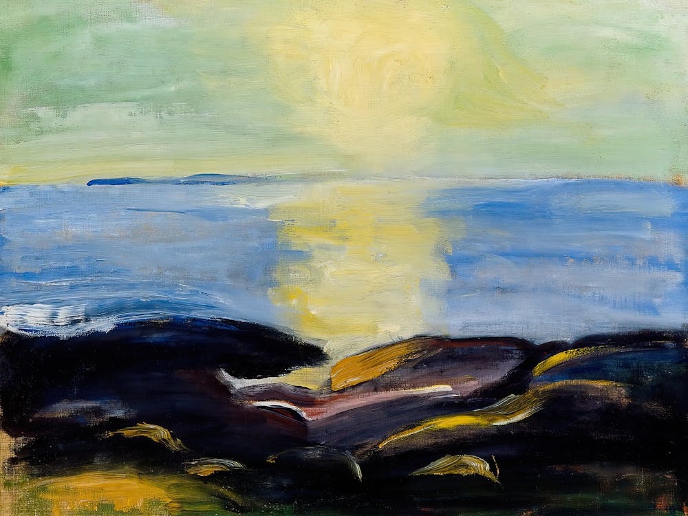 Sunrise Over The Sea (1910), Juho Mäkelä