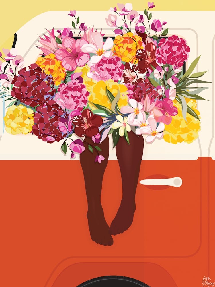 (Summer in the Sun) Black Woman