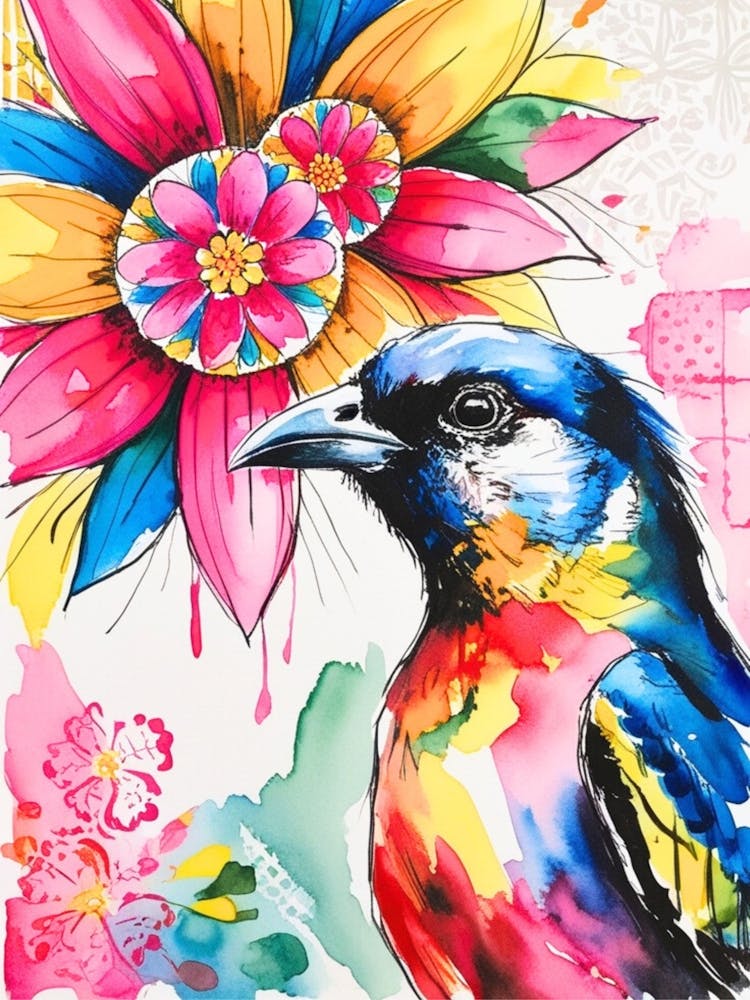 Colorful Bird 1
