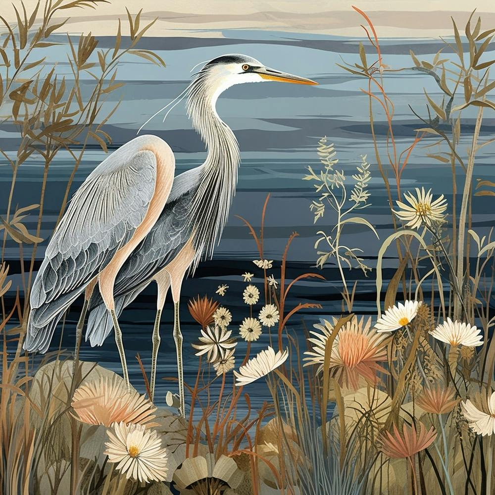 Bird In Nature Great Blue Heron 8