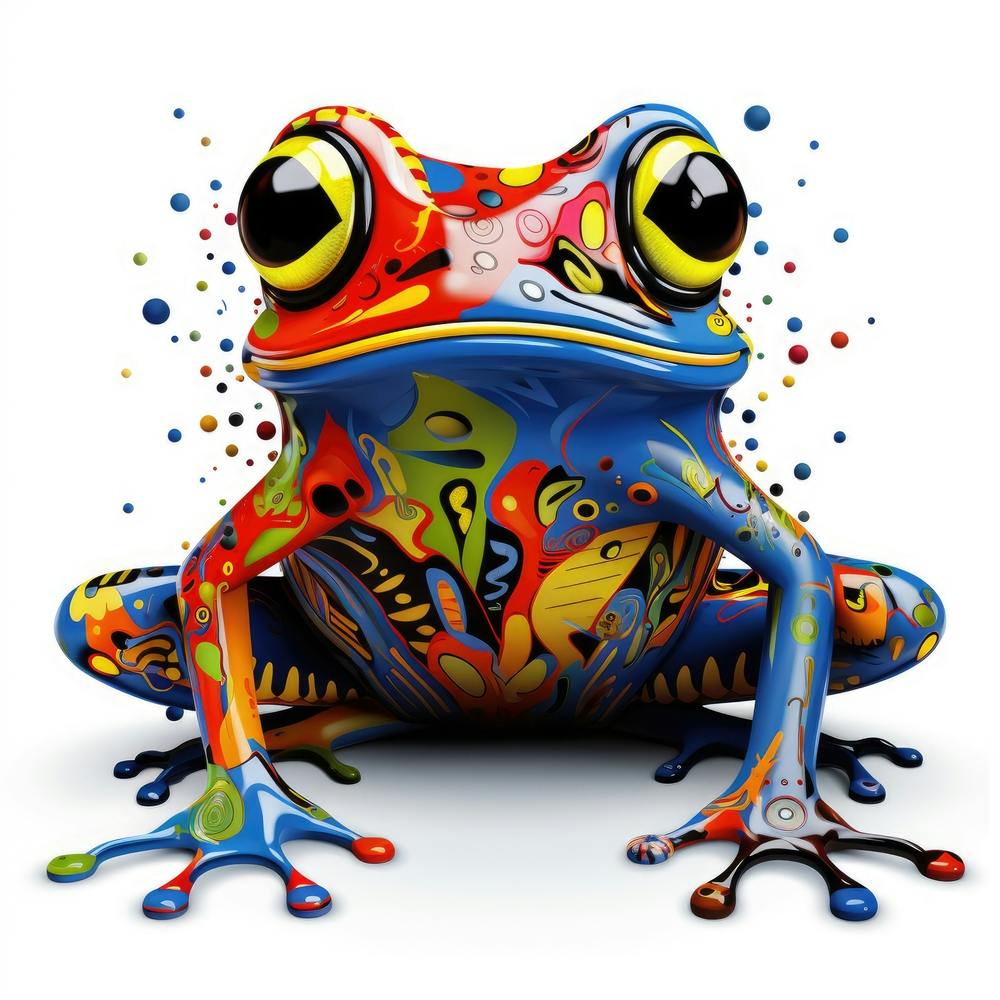 Grenouille Colorée 4