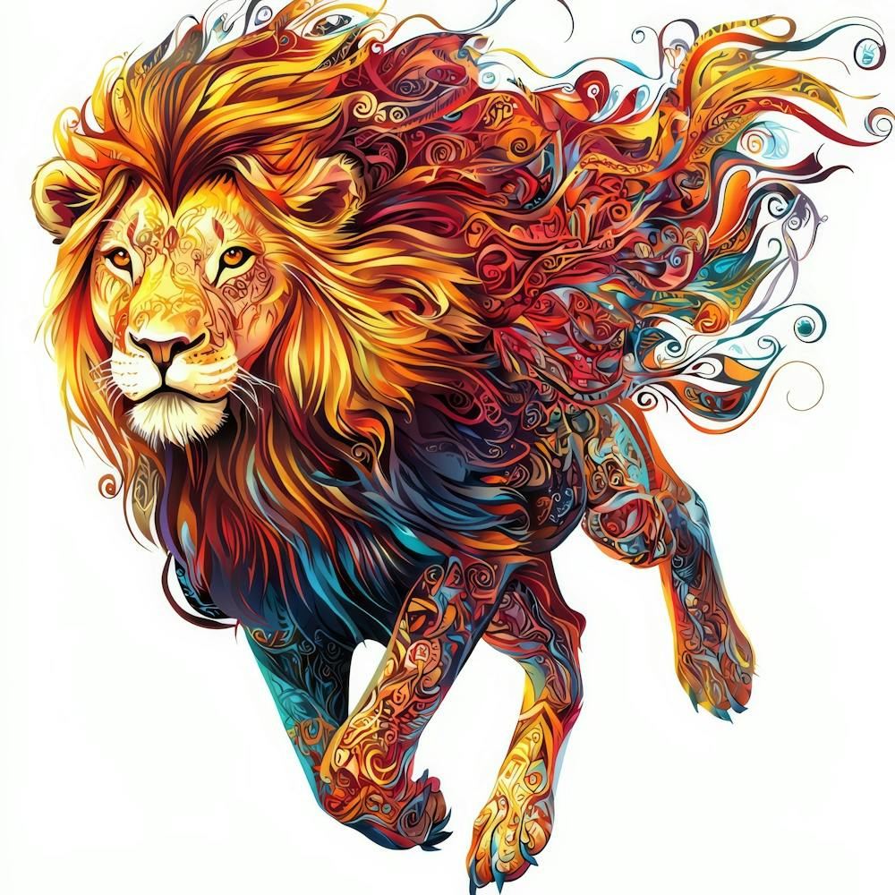 Lion art 2