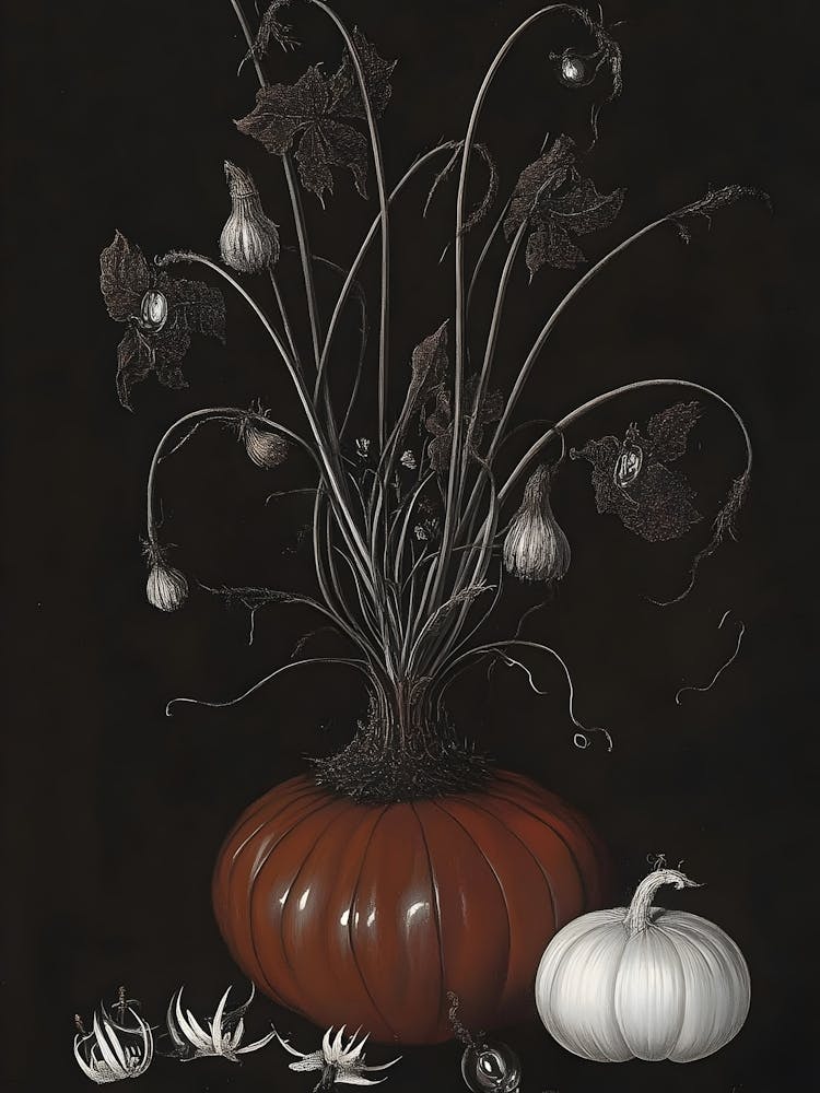 Pumpkins And Garlic