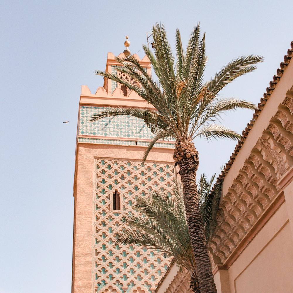 Mosque In Marrakech Morocco