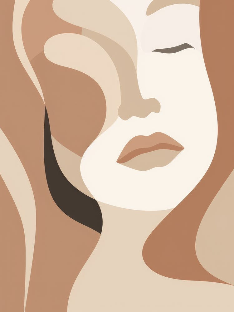 Abstract Portrait Of A Woman 15