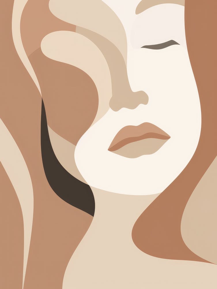 Abstract Portrait Of A Woman 15