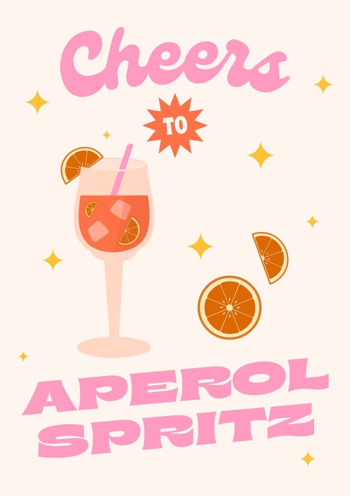 Cheers To Aperol Spritz Cocktail