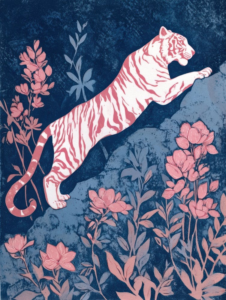 Tiger in Blüte 6