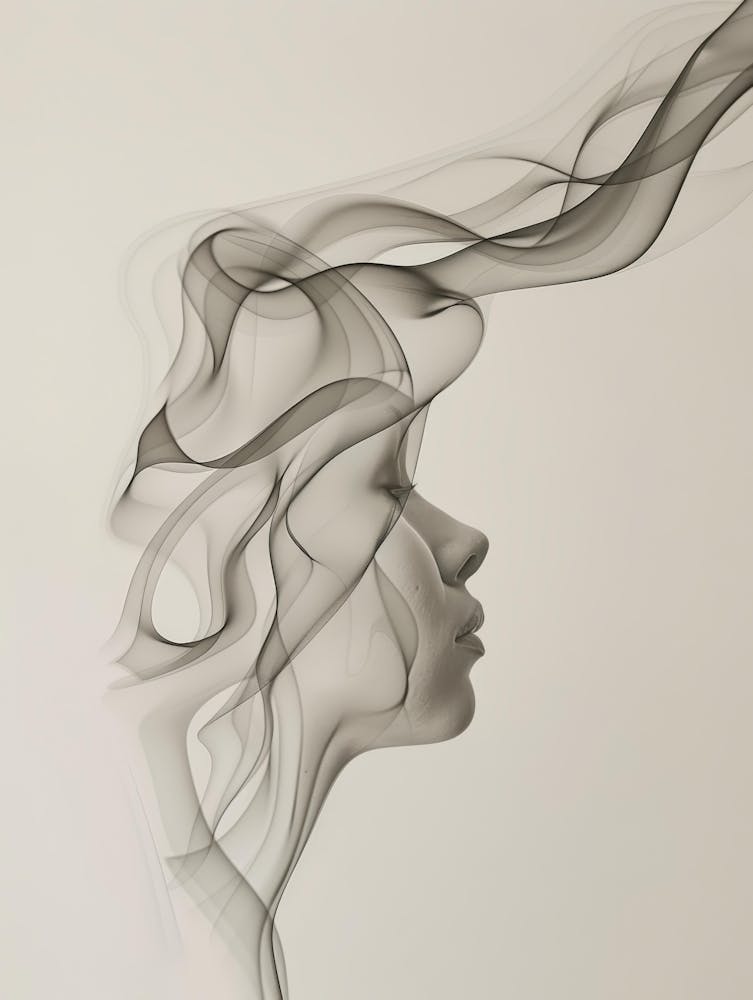 Smoke - Portrait Of A Woman