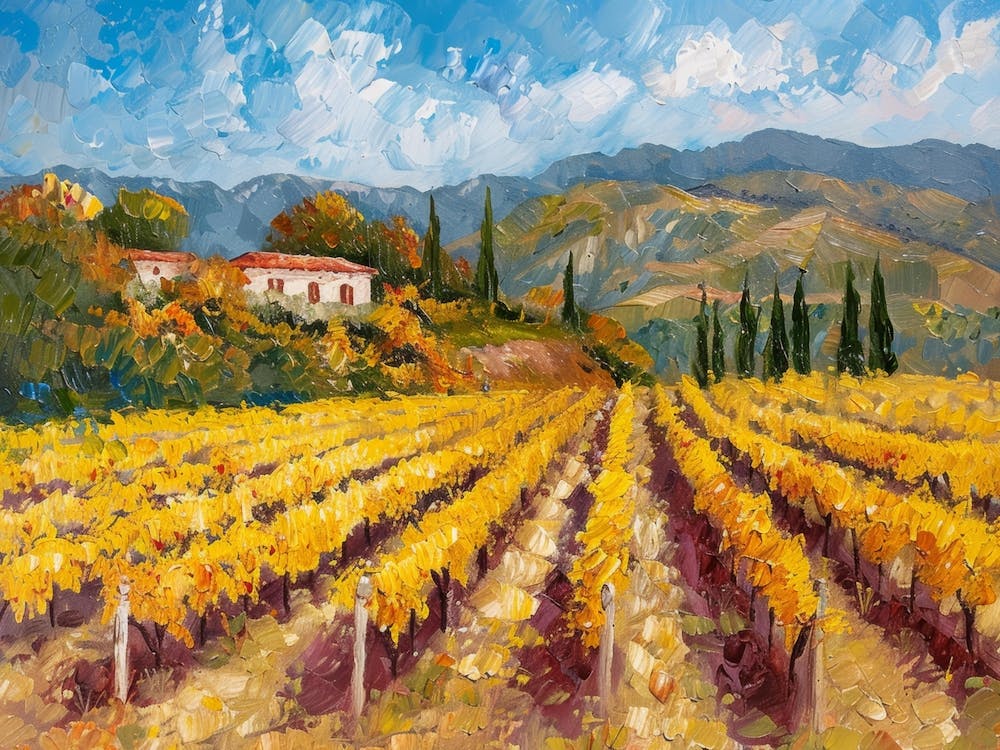 Vineyards In Tuscany 3