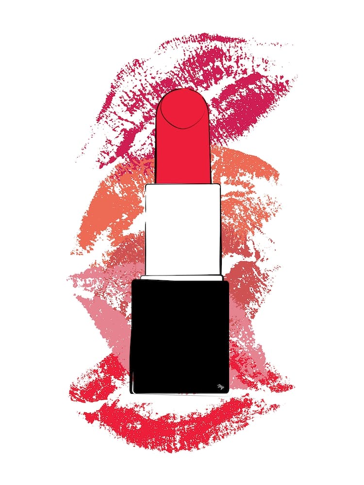 Red Lipstick illustration