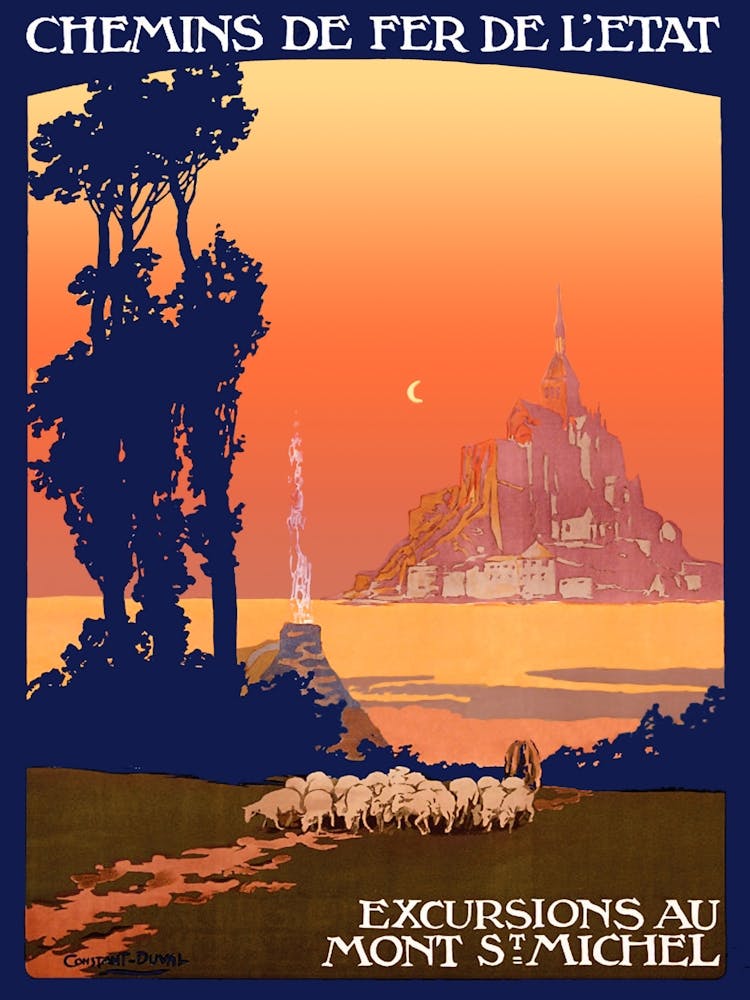 Excursions To Saint Michael's Mount, Normandy, France