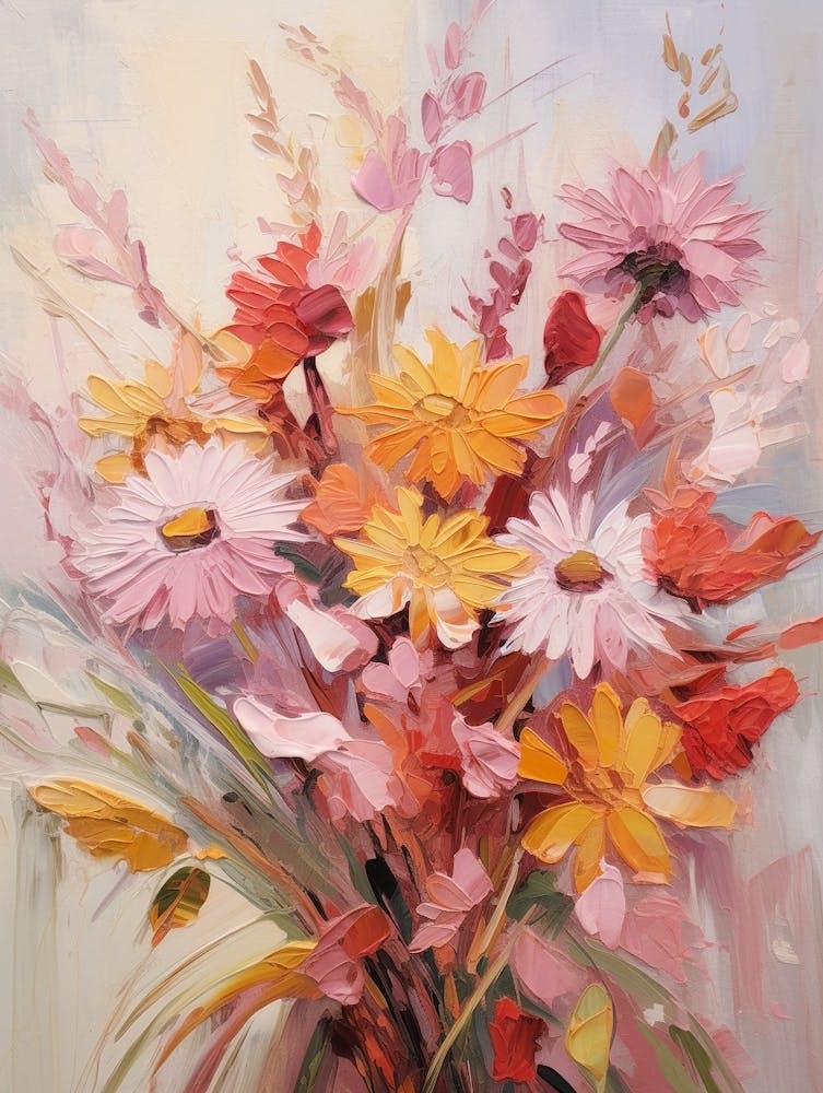 Fall Flower Painting Asters 5