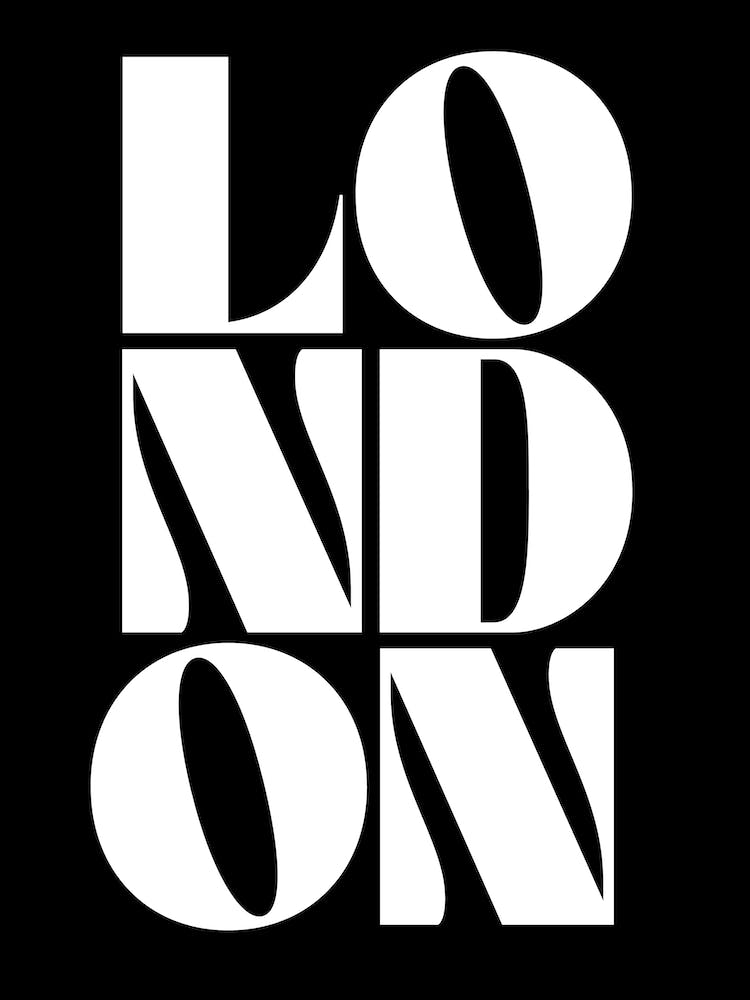 Black And White London