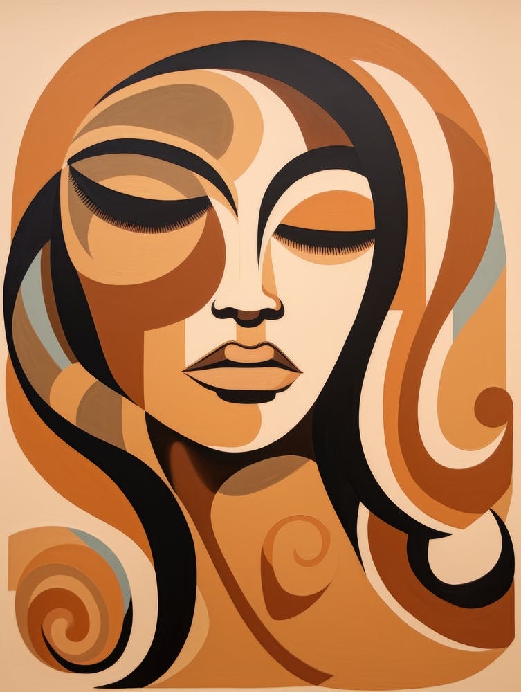 Abstract Of A Woman 6