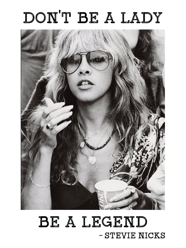 Stevie Nicks Don't Be a Lady Be a Legend