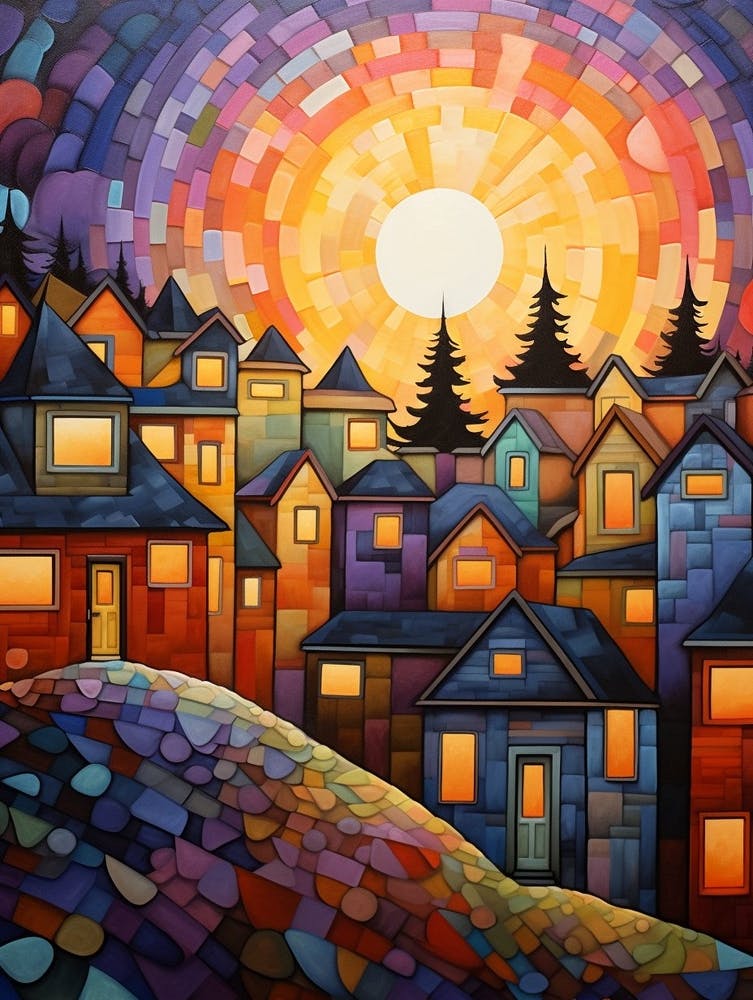 Suburban Abstract Minimalist 2