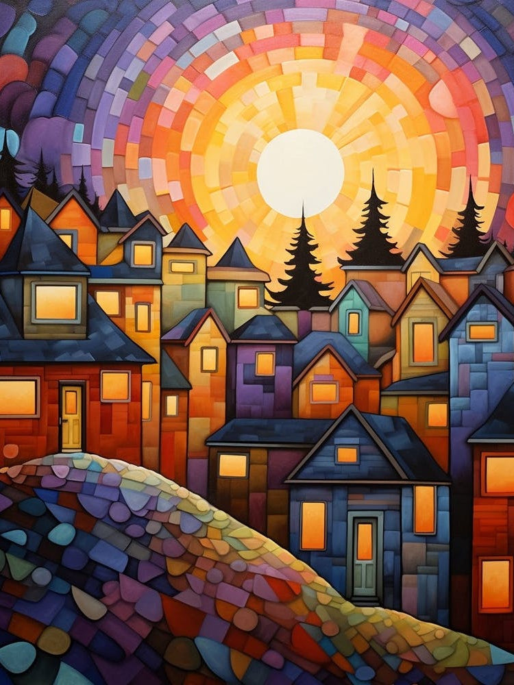 Suburban Abstract Minimalist 2