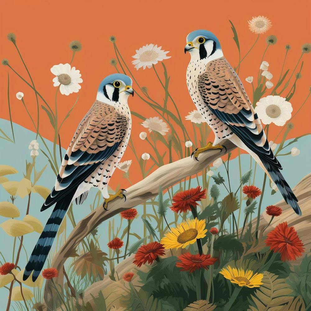 Bird In Nature American Kestrel 4