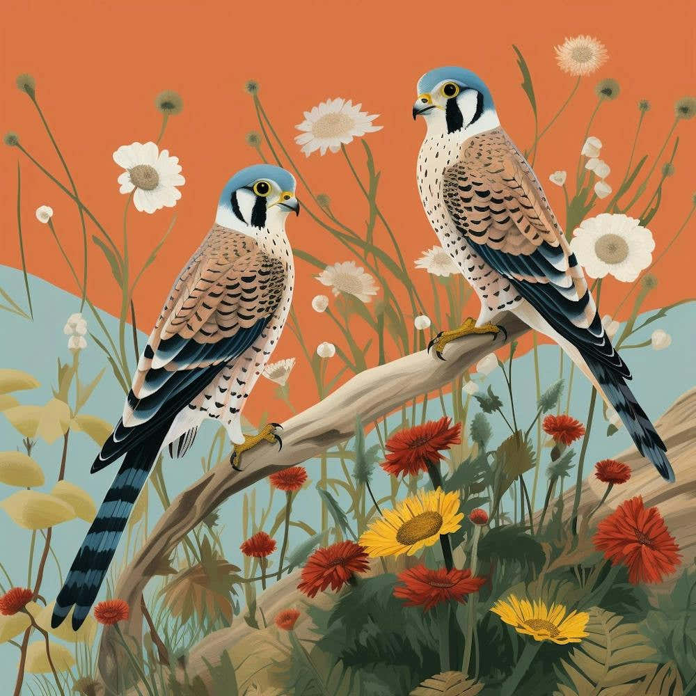 Bird In Nature American Kestrel 4