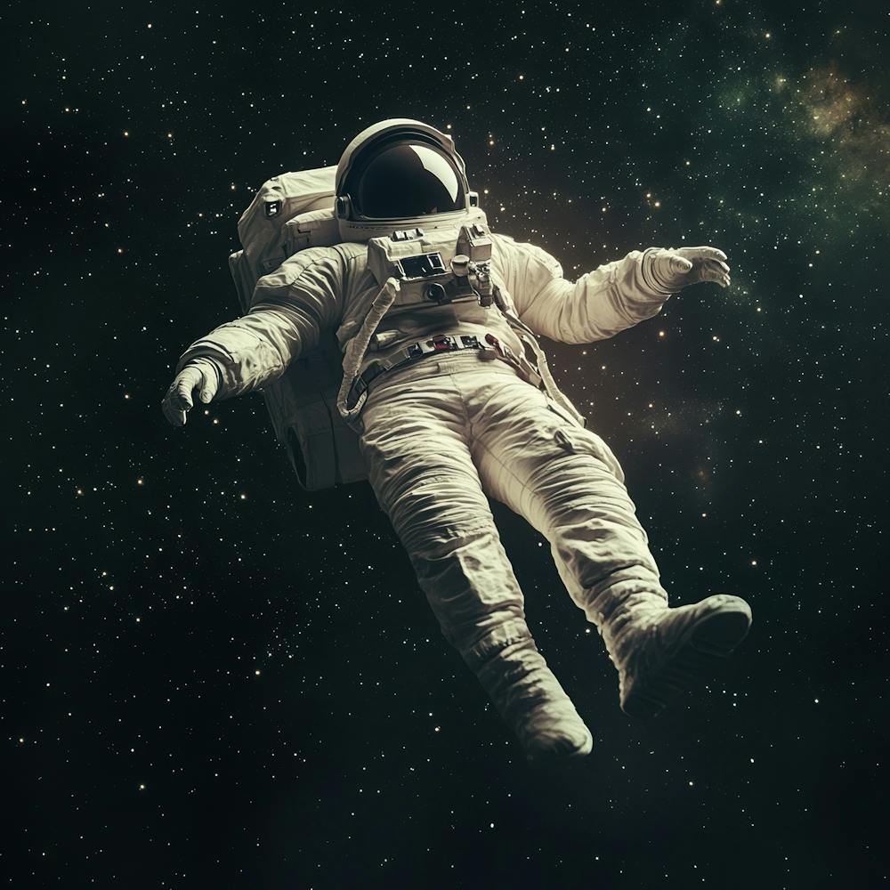 Astronaute dans l'Espace 2