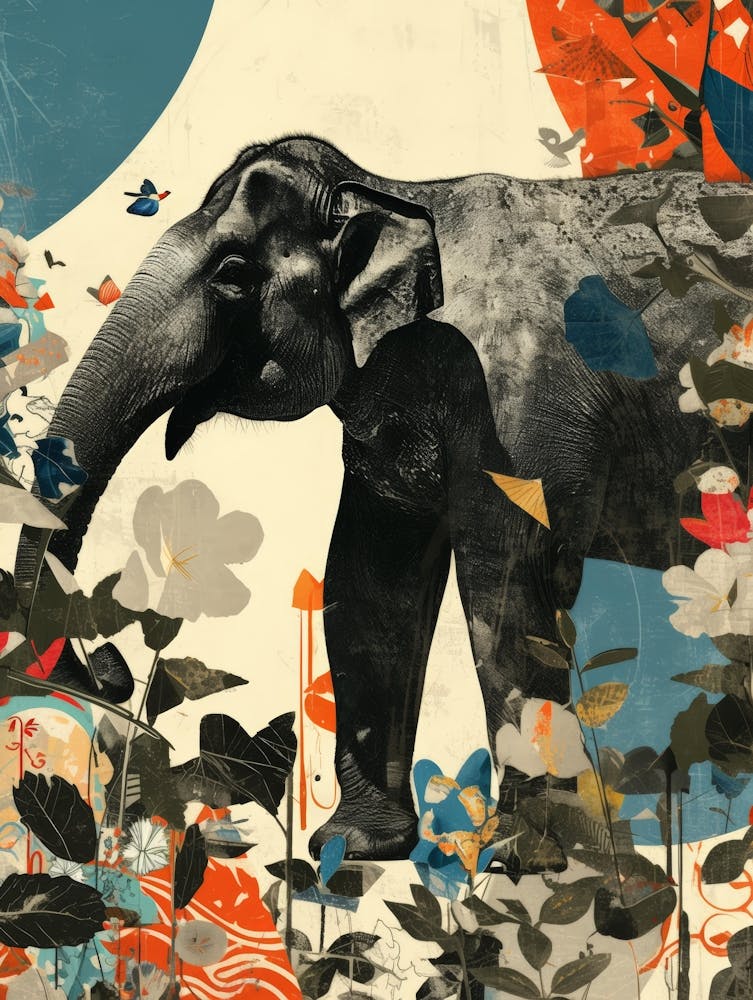 Éléphant Dans La Jungle