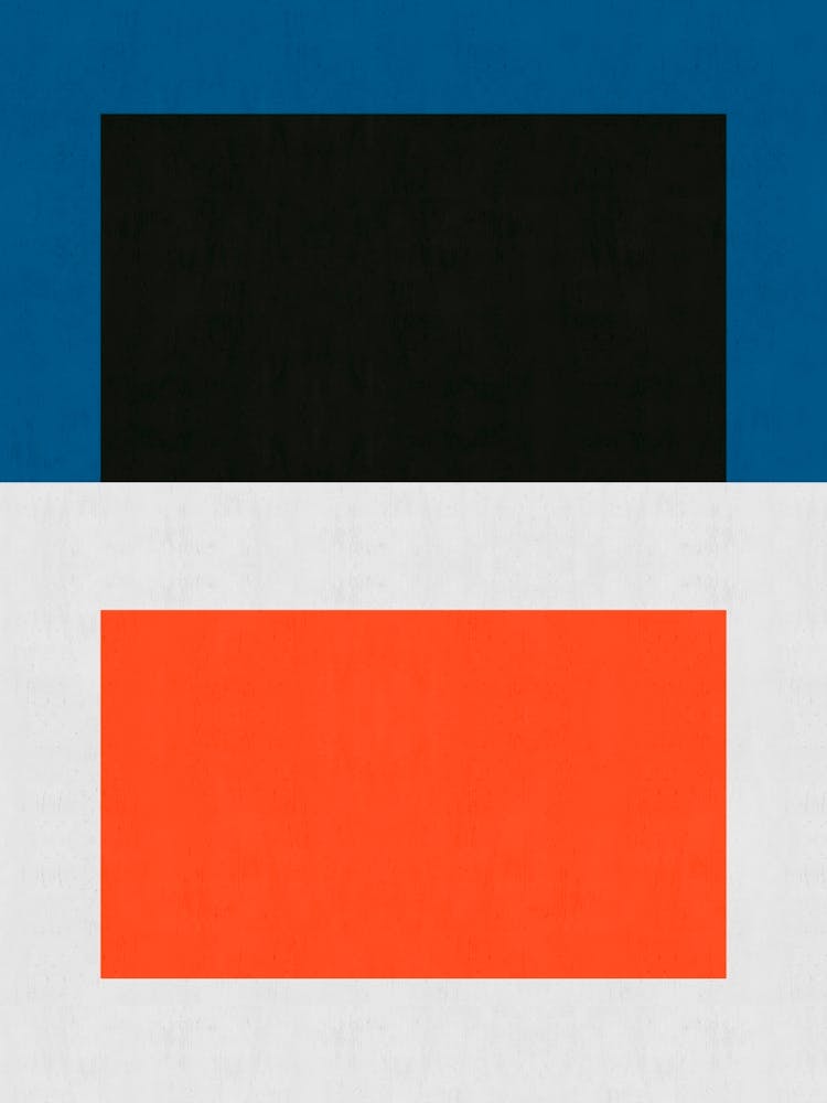 Blue and red geometry 6