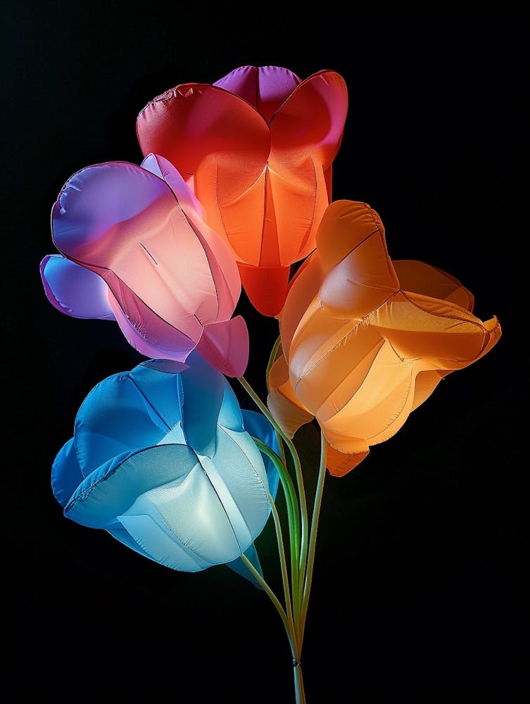 Bright Inflatable Flowers Sweet Pea 1