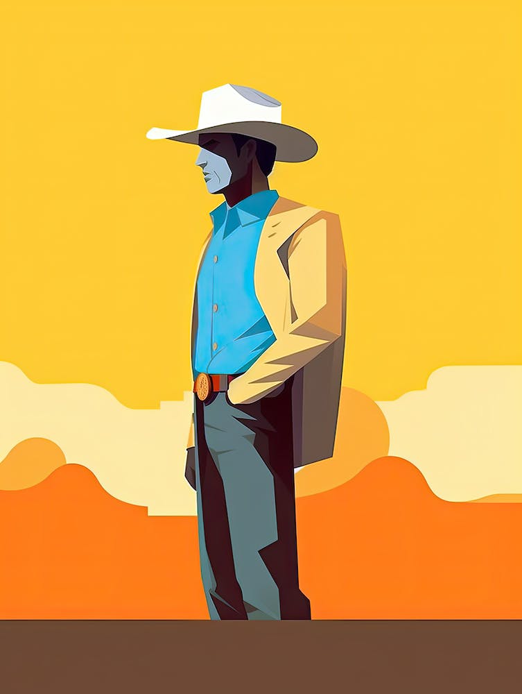 Elegant Cowboy Harmony