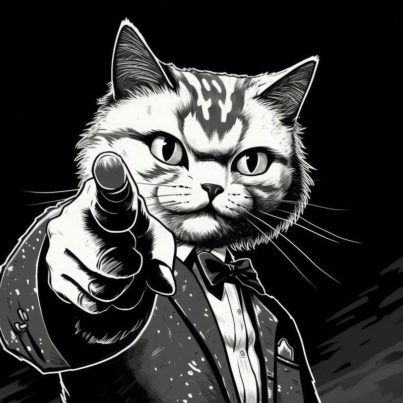 Cat In A Suit 4