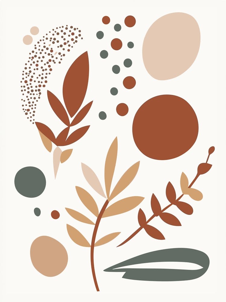 Abstract Leaves 17