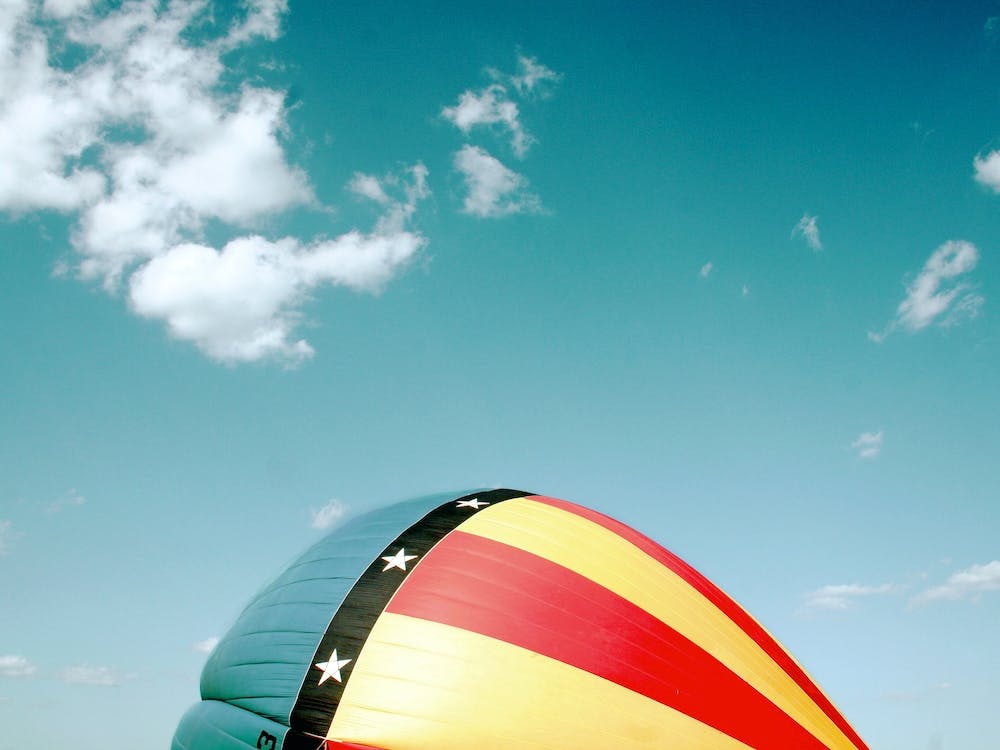 Air Balloon - Blue Sky - Photography