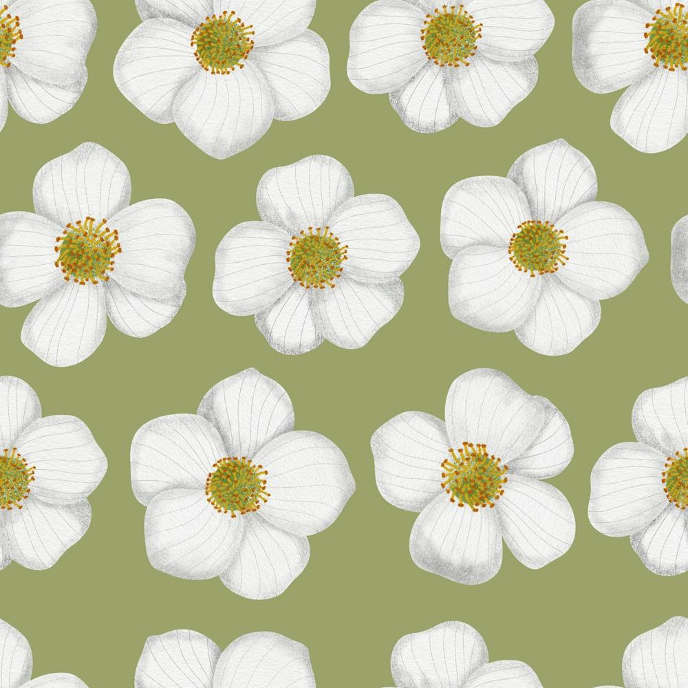Big white flowers