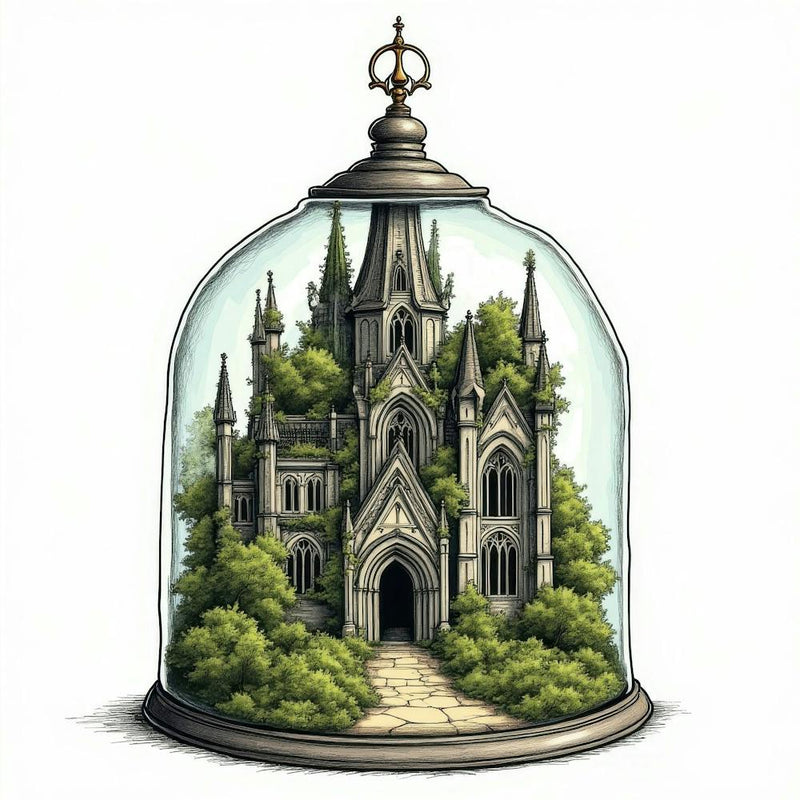 Schloss unter Glas