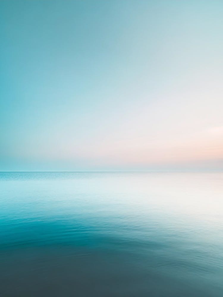 Sunset Over The Sea