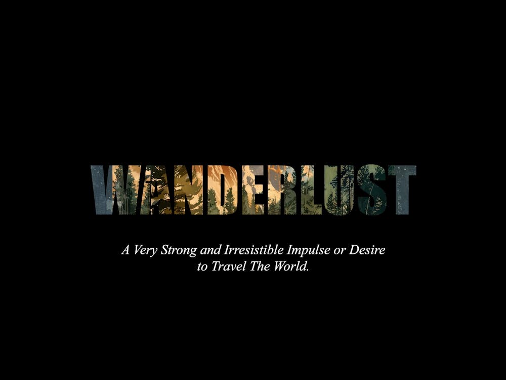 Wanderlust Poster Retro Woods Illustration 7