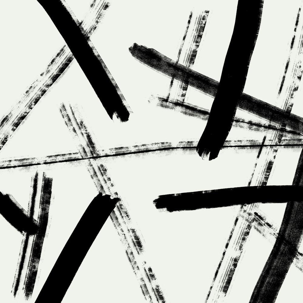 Abstract Brushstrokes 1