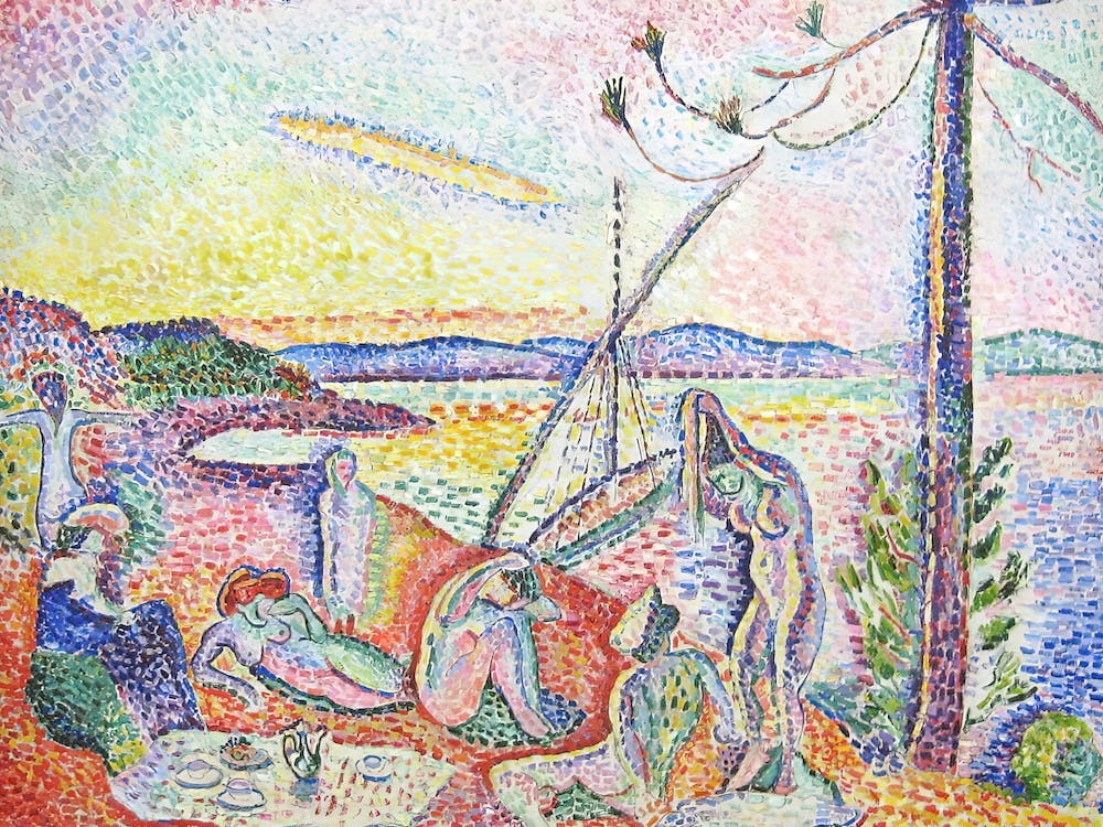 Matisse Beach Scene