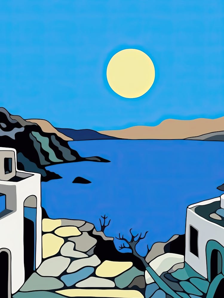 Minimal Design Style Of Santorini, Greece 4