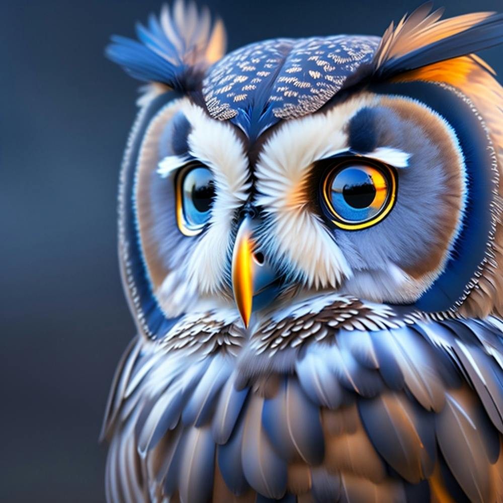 Owl Portrait