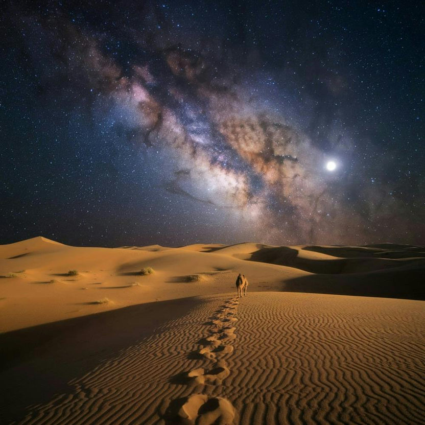 Sahara Desert Night Sky