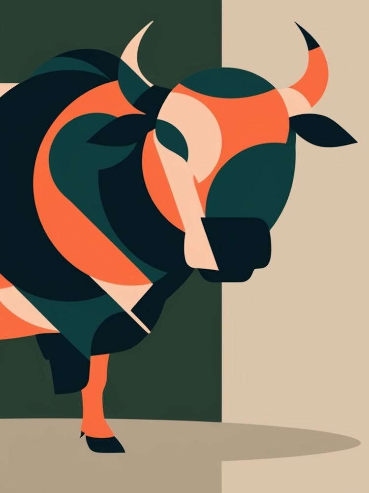 Bull Illustration 4
