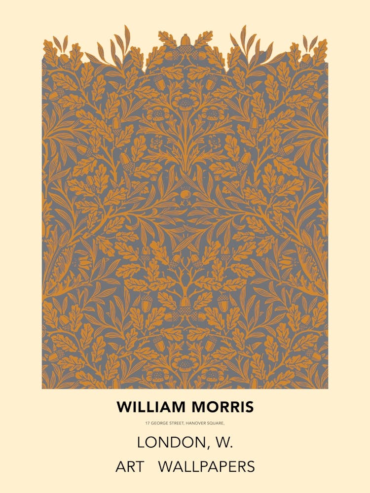 Acorn Poster, William Morris