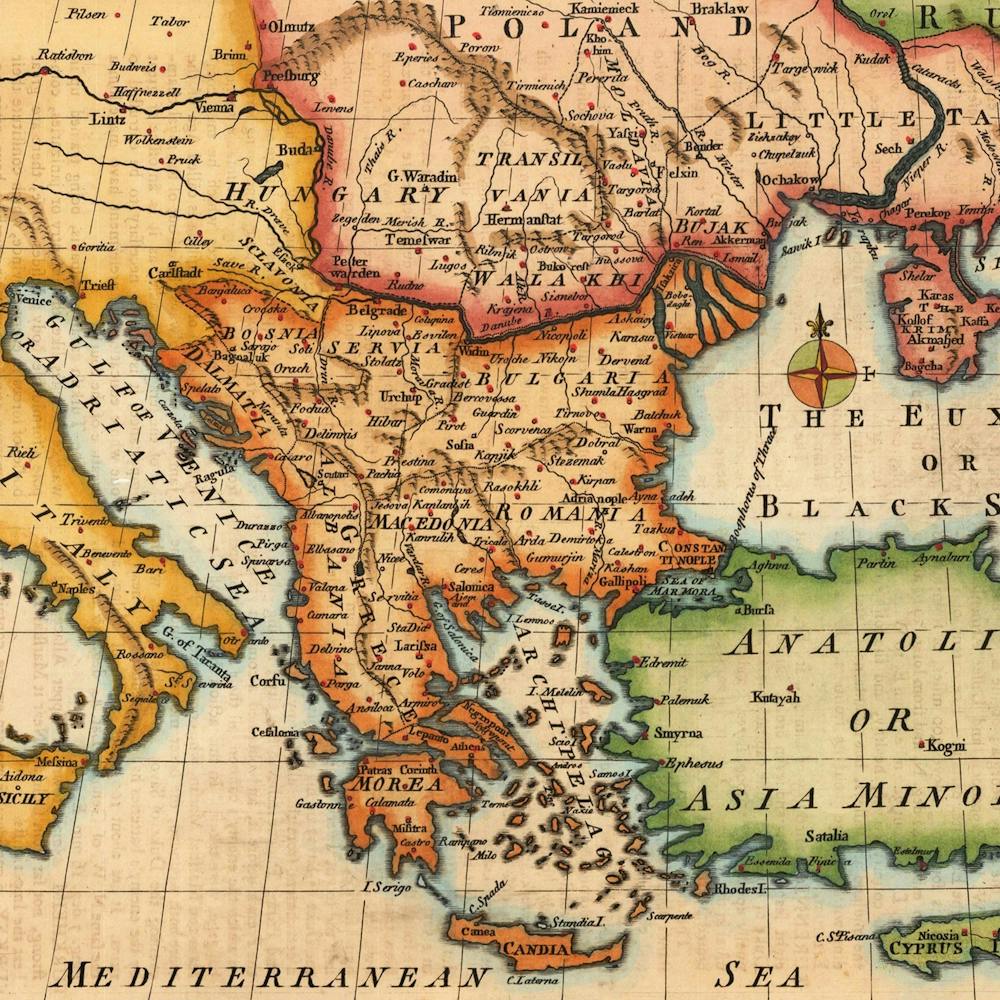 Map Of Greece